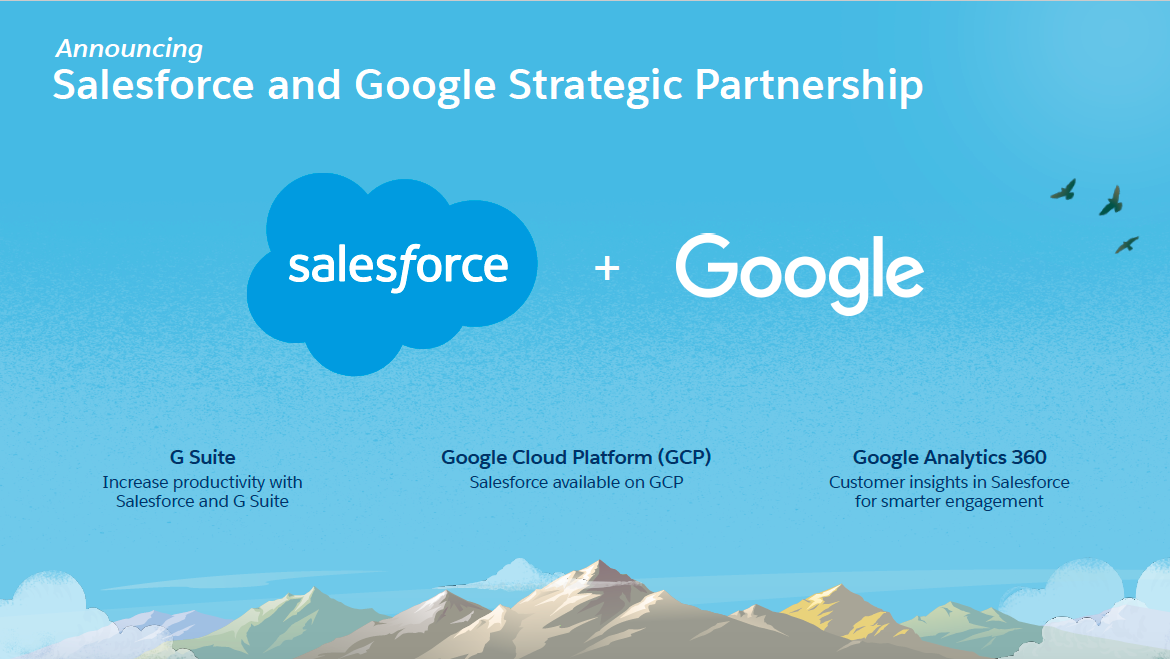 The surprising partnership between Google and Salesforce - iCloudius